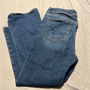 American eagle kick boot jeans 14 short